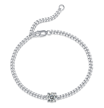 Refined Moissanite Tennis Bracelet - GLIMZI LOOP